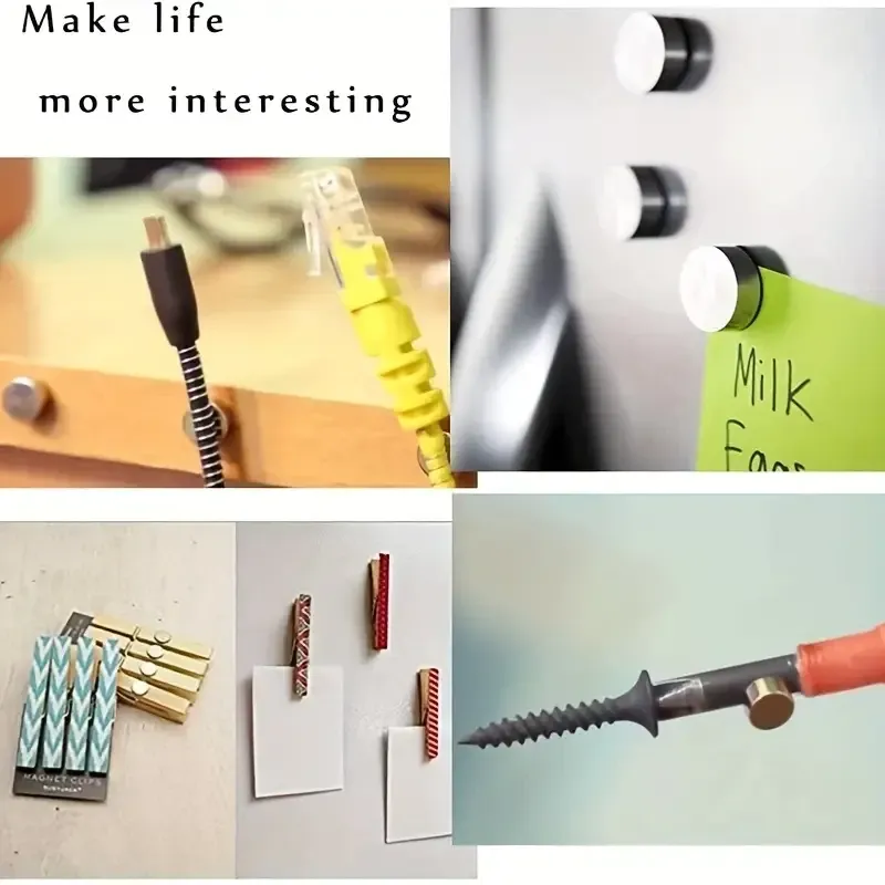 Неодимові магніти 10x5 мм (10 шт.) для дому та промисловості Київ - фото 5