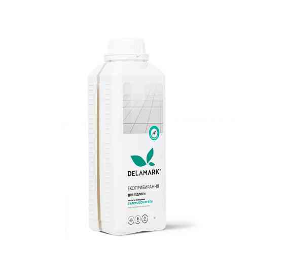 Засіб для миття підлоги з ароматом м'яти DeLaMark 1 л Київ