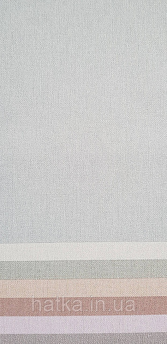 Обои виниловые на флизелине Rasch County Living метровые однотонные матовые под ткань лен голубые с серым Киев - изображение 2