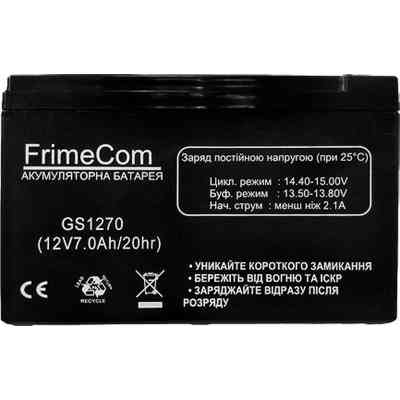 Батарея до ДБЖ Frime GS1270 12V 7Ah (GS1270) Вінниця