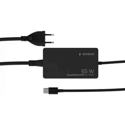 Блок питания сетевой Gembird TYPE-C/PD/65W, 28W QC/4.0/4.0+/28W (NPA-AC-PDQC65-01) Винница