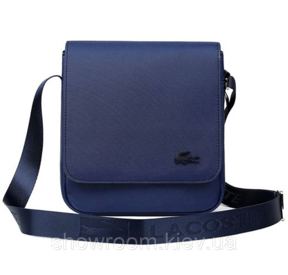 Мужская сумка Lacoste (2027) синяя Киев - изображение 5