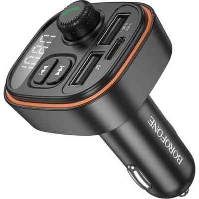 FM модулятор BOROFONE BC59, Black, Box Винница