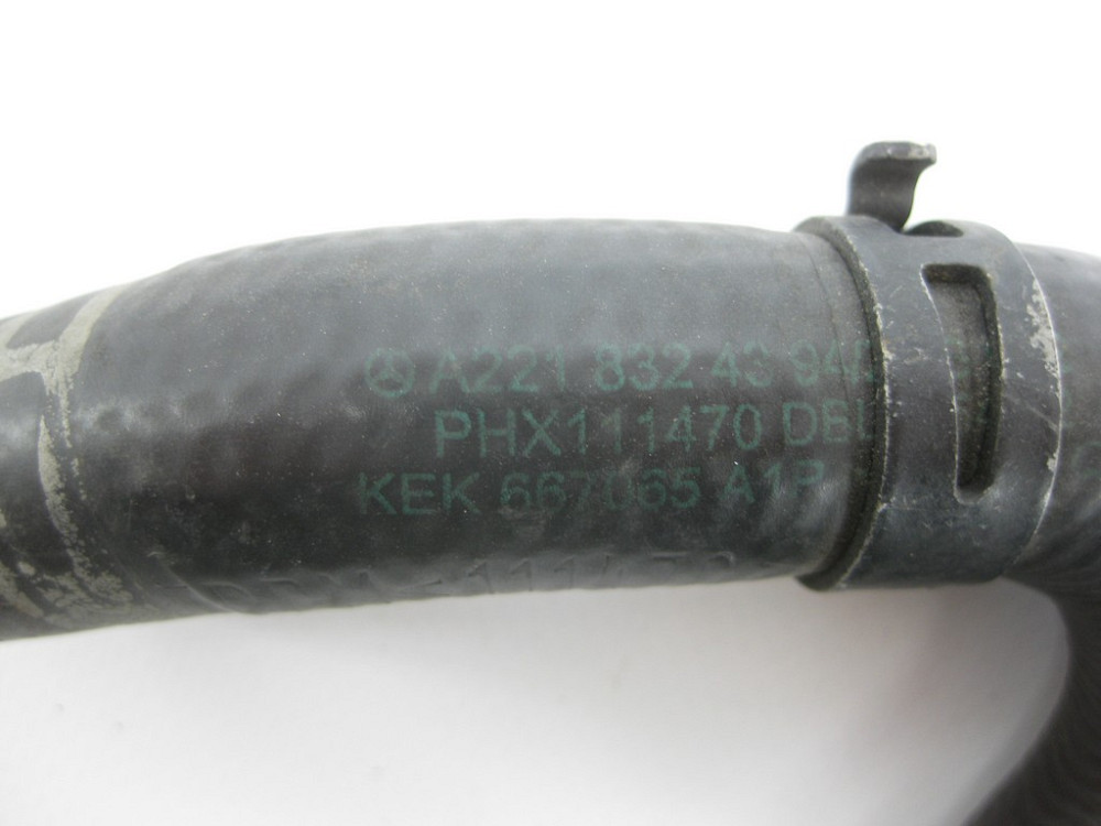 Mercedes-Benz  A2218324394 Патрубок до клапана обігрівача печі Англія S-Class W221 CL C216 Одеса - фото 6