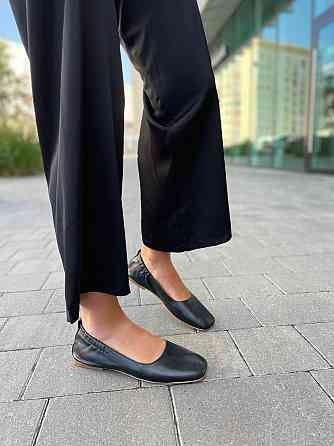 Roberto Netti Балетки жіночі Roberto netti чорні натуральна шкіра 38р.-25см. 39р.-25.5см. 40р.- Коломыя