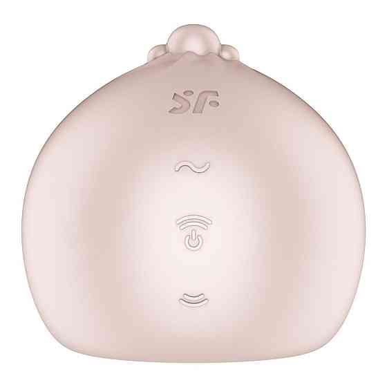 Вакуумний кліторальний стимулятор Satisfyer Mochi Beige Sex Aura Київ