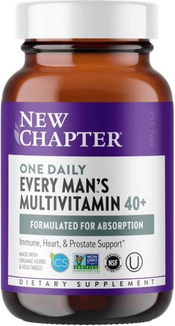Мультивитамины для мужчин New Chapter One Daily Multi 24 таб Киев - изображение 3