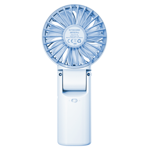 Вентилятор Nitecore NEF03 Pro LED-дисплей до 5.8 м/с (5 швидкостей) Синій Вінниця - фото 2