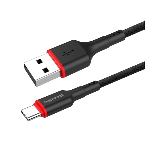 Кабель USB Type-C ColorWay CW-CBUC064-BK 2,4A 1м чорний Житомир