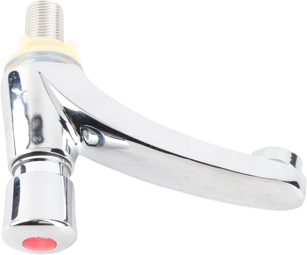 Змішувач для раковини із затримкою часу, автоматичний з таймером авто-закривання для економії води, хромований, латунь Київ - фото 7