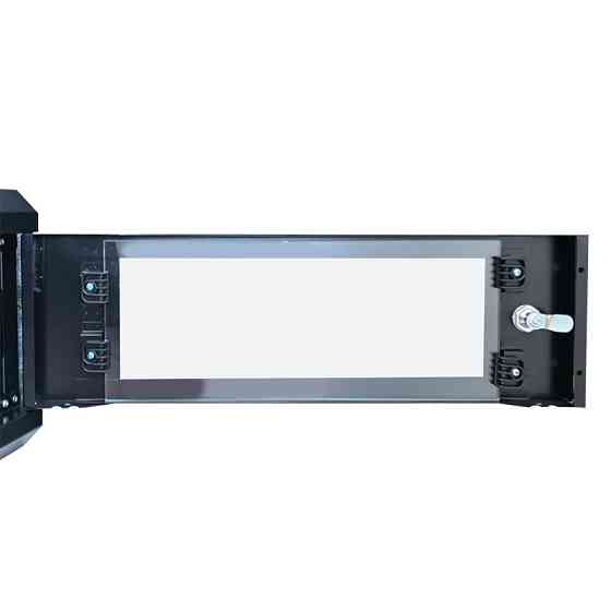 Шафа серверна настінна GEAR 4U 19'' 530x400x240 мм., Чорна (GWMSN-4U) Київ