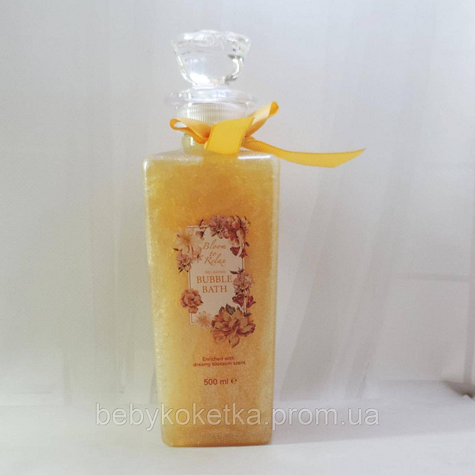 Піна для ванни з шиммером Bloom to Relax Relaxing Bubble Bath мрійливий аромат квітів 500мл Львів - фото 1