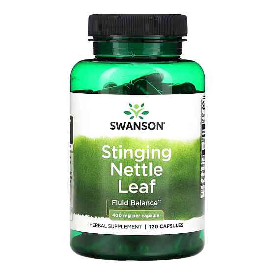 Крапива двудомная Swanson Stinging Nettle Leaf 400mg - 120 caps Луцк