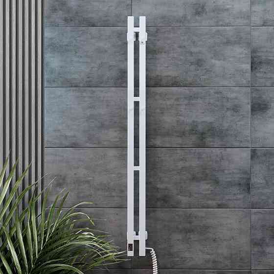 Рушникосушка електрична Navin Силует Квадро 90х1200 Sensor права, біла Київ