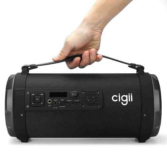 Колонка портативна Cigii K-1201 бочка, 12.3wat (6) Київ