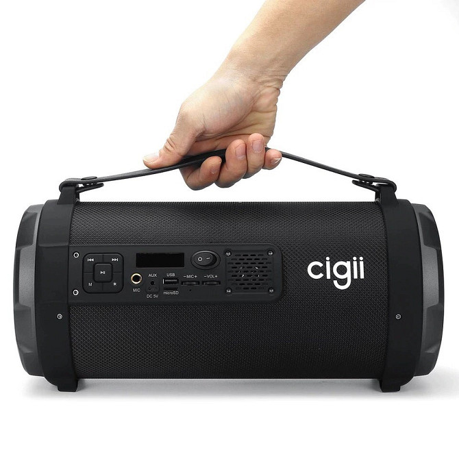 Колонка портативна Cigii K-1201 бочка, 12.3wat (6) Київ - фото 3