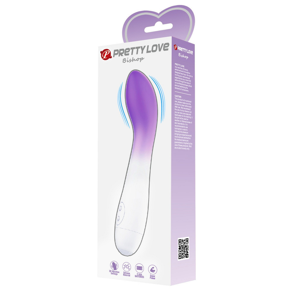 Вибратор PRETTY LOVE - Bishop Lilac, BI-014220-A6 Sex Aura Киев - изображение 10