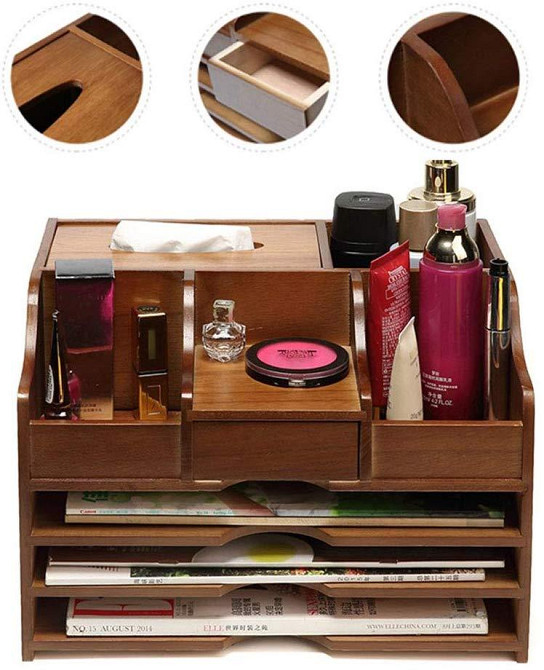 Органайзер для косметики "Арсиноя" мокко Миколаїв - фото 2