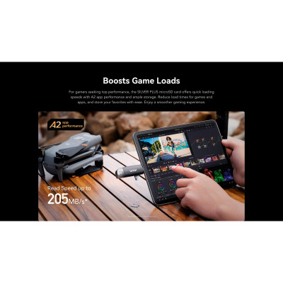 Карта памяти Lexar 128GB microSDXC class 10 UHS-I U3 V30 A2 Professional Silver (LMSSIPL128G-BNANG) Винница - изображение 4