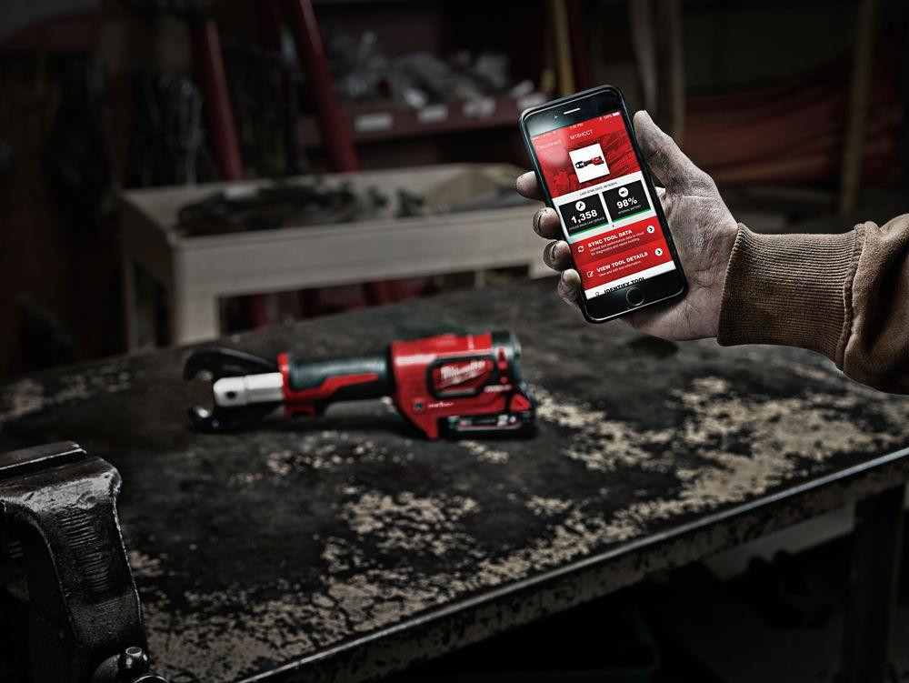 Обжимник гидравлический аккумуляторный для кабелей MILWAUKEE M18 HCCT-201C ONE-KEY Одесса - изображение 2