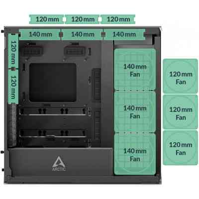 Корпус Arctic XTENDERVG B (ACPCC00016A) Винница
