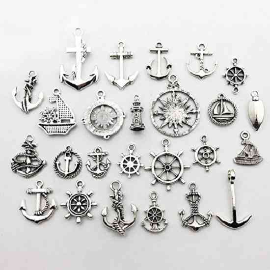 Набор морских шармов для украшений Киев