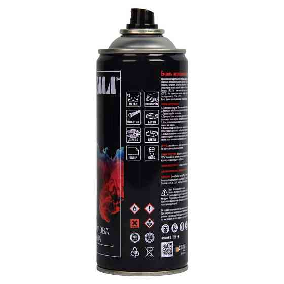 Эмаль аэрозольная акриловая хром 400мл золотой SIGMA (2736511) Киев