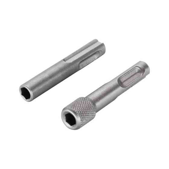 Набір адаптерів SDS-Plus під перфоратор для біт 1/4", Impact INTERTOOL SD-0433 Київ