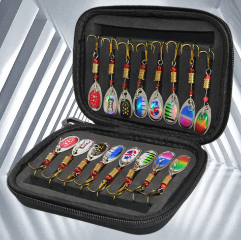 Чохол для блешень та балансирів кейс для снастей органайзер блешень сумка для мормишок футляр для снастей рибальський чохол Київ - фото 1