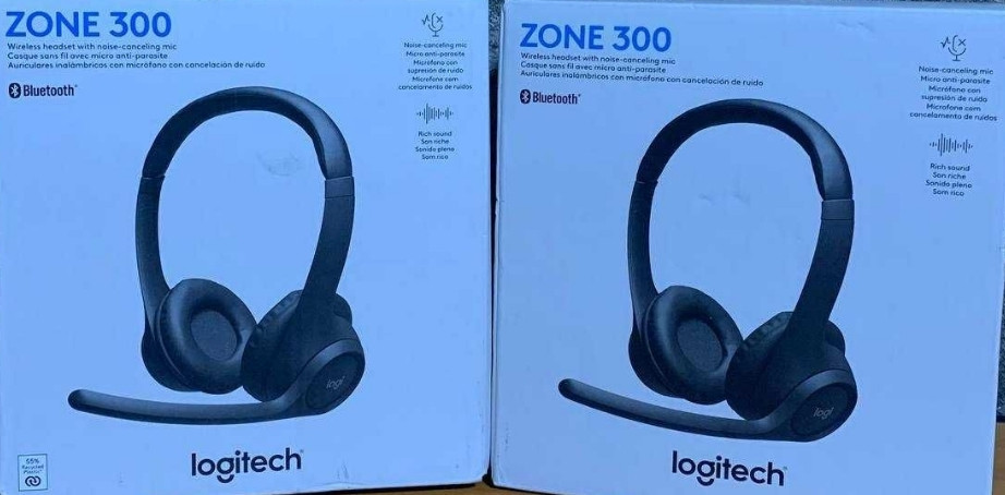 Наушники с микрофоном Logitech ZONE 300 Midnight Black. Киев - изображение 2