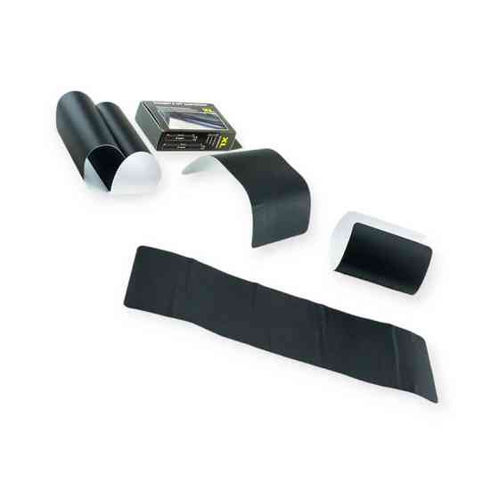 Плівка захисна від сколів "на пороги" 500х150мм (2шт) + 300х150мм чорна матова xl Мукачево