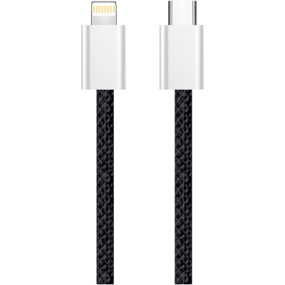 Дата кабель USB-C to Lightning 1.0m 27W black ColorWay (CW-CBPDCL061-BK) Винница - изображение 2