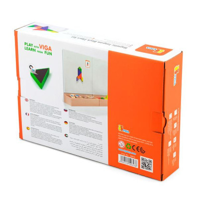 Ігровий набір Viga Toys Магнітний танграм для дошок 35 елементів (50643FSC) Вінниця - фото 3