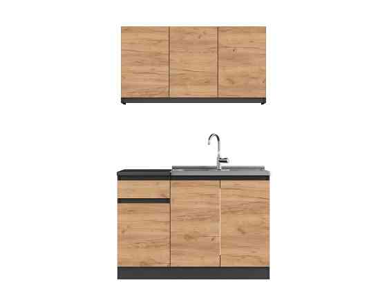 Кухня модульна Эверест Оптима набор №5 Дуб крафт золотой 1,2 м (без столешницы) (DTM-5711) Львов