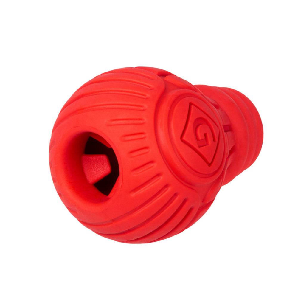 Іграшка для собак Лампочка гумова GiGwi Bulb Rubber, гума, M, червона Київ - фото 3