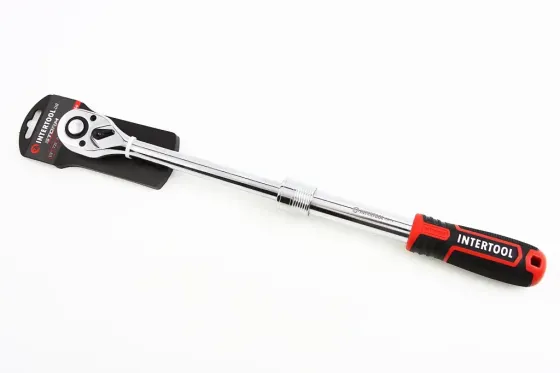 Ключ тертя 1/2 72 зуба телескопа. Intertool Storm Вінниця