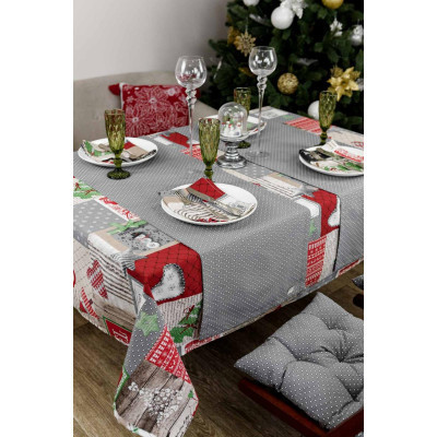 Скатерть Прованс Merry Christmas 180x132 см (4823093451421) Винница - изображение 7