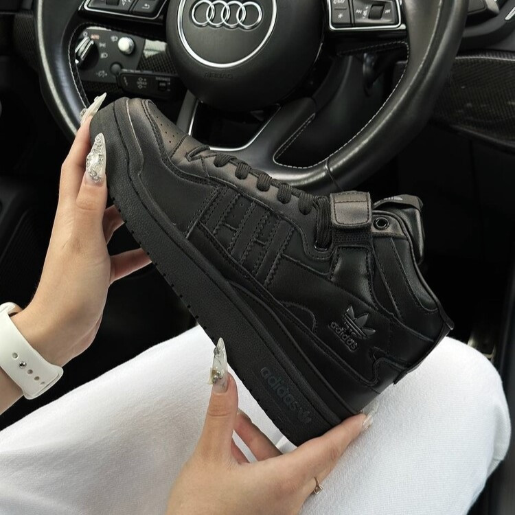 Високі Термо Кросівки Adidas Єврозима Шкіряні Чоловічі Черевики Адідас Чорні (розміри: 41,42,43,44,45,46) Дніпро - фото 4