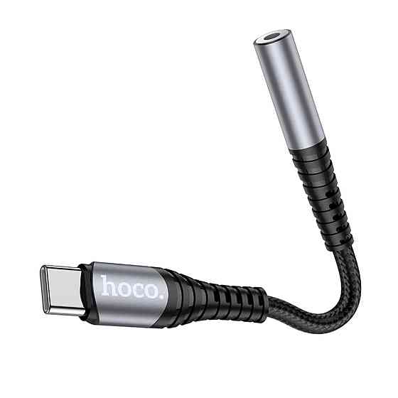 Кабель переходник HOCO LS33 Type-C Digital 3.5 Audio converter Metal Gray 6931474761163 Одесса