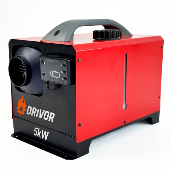Автономний дизельний обігрівач (Webasto) Drivor 5 кВт (12В/24В/220В) з LCD-дисплеєм та пультом ДК Київ