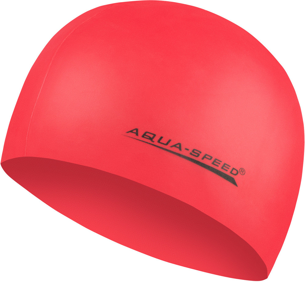 Шапочка для плавания Aqua Speed MEGA 100 Вишнёвое - изображение 10