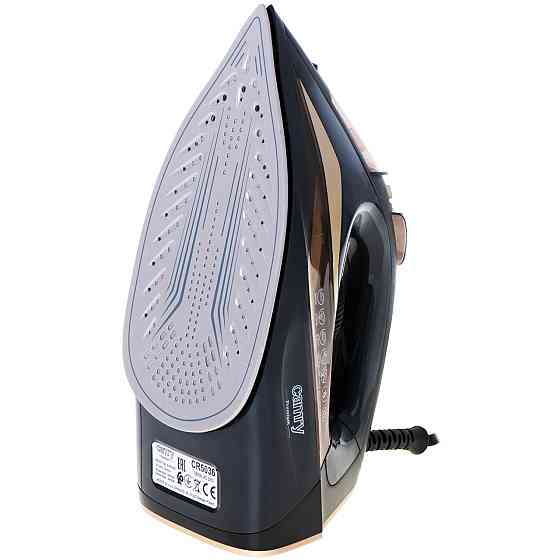 Праска Camry CR 5036 black-gold 3400Вт/ 360 мл/ кераміка/ ''Крапля-стоп''/автовимкнення/ чорна Вінниця