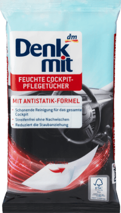 Denk mit , Влажные салфетки для ухода за автомобилем 20шт Denkmit Feuchte Reinigungstücher für Autop Львов - изображение 2