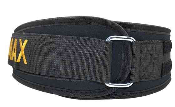 Пояс для важкої атлетики MadMax MFB-313 Body Conform неопреновий Black L Київ