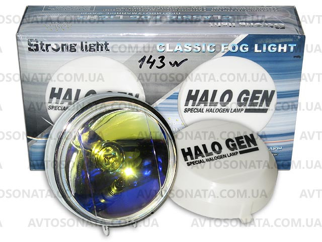 Фари STRONG LIGHT 143 RY 55W+5W кришка (пара) Вінниця - фото 2