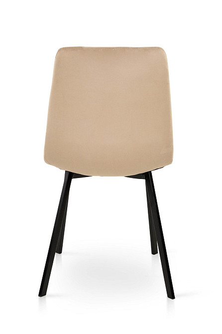 Стілець Ментос чорний/ велюр бежевий Київ - фото 4