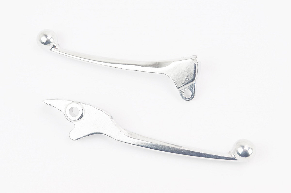 Важелі керма ліве, праве к-кт 2шт (під диск./барабан. гальмо) "хром" Київ - фото 1