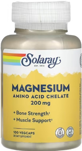 Магний Solaray Magnesium 200mg 100 vcaps Киев - изображение 1