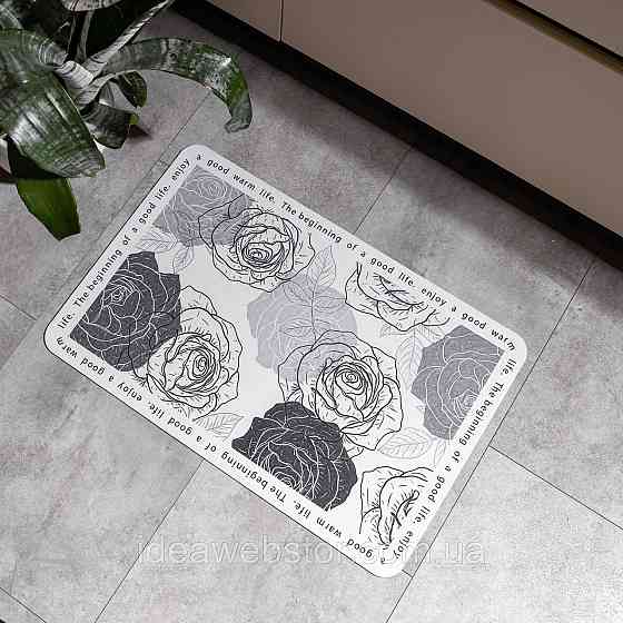 Килимок діатомітовий Rosette 58*38 см прямокутний Yiwu HP-42-96 Київ