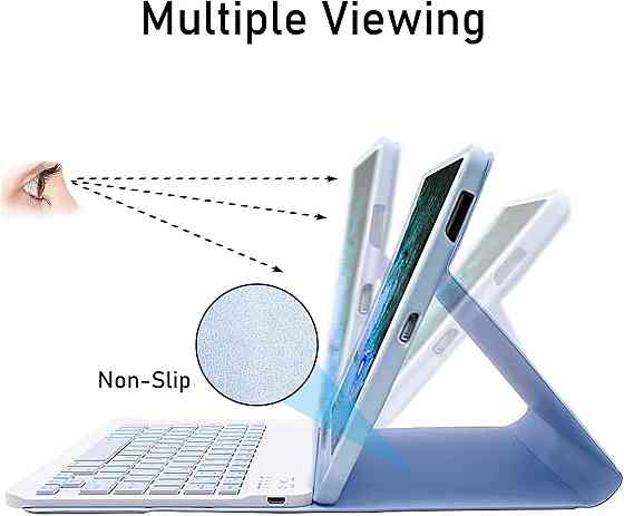 Чехол с Bluetooth клавиатурой для Samsung Galaxy Tab A7 LTE (SM-T505/SM-T500) из Германии Днепр